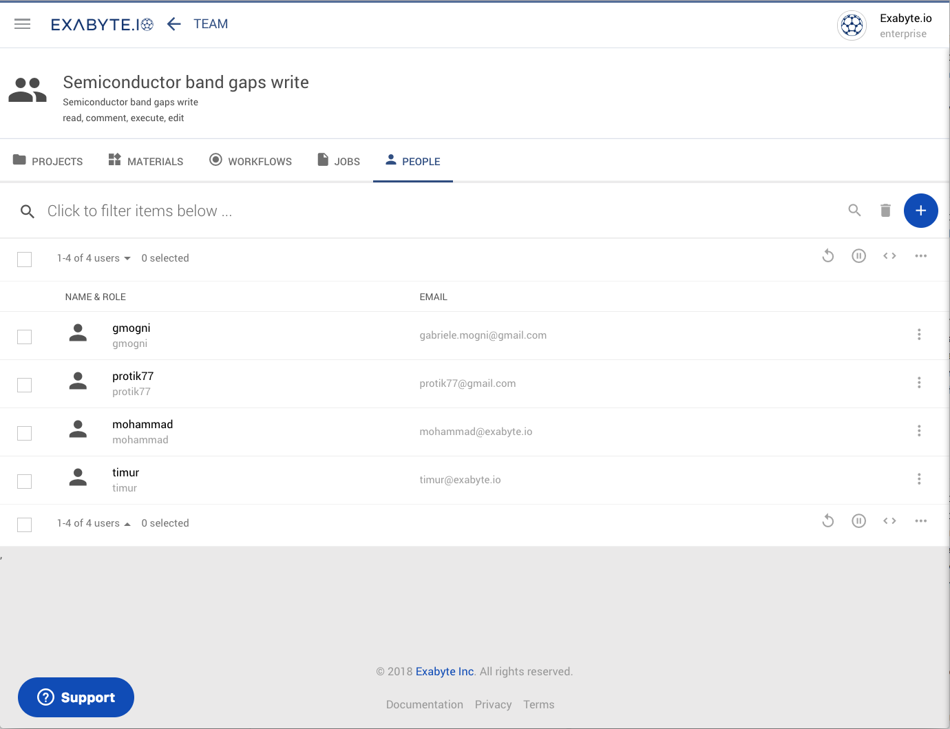 Team People Explorer